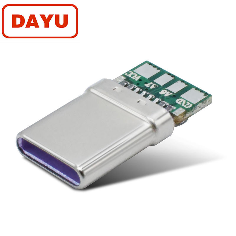 Colorful 3.0 Usb Type C Male Connector With SMT PCB Solder USB Data Cable